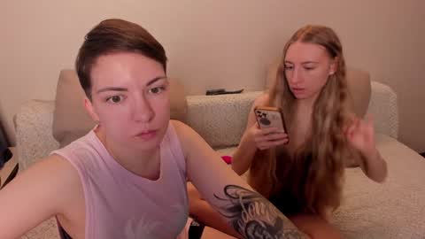 Amanda and  pair in a real life we love each other but can play with you online show from 18, 12, 2024