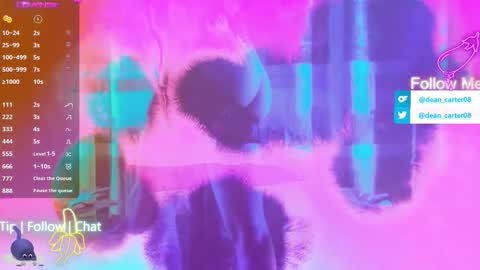 Snapshot of secret_sir chatting on 9, 3, 2026 Dean Carter online show from 9, 3, 2026