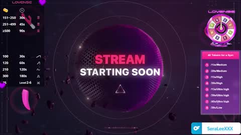 SeraLeeXXX online show from 26, 2, 2026