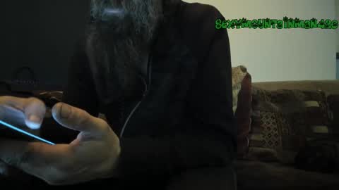 Sexymountainman420 online show from 22, 2, 2025