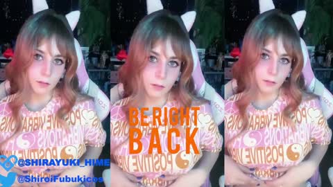 Snapshot of shirayuki_hime chatting on 5, 12, 2024 Im Lilu Rosenblum Guys I have ----Ill be glad to see you there online show from 5, 12, 2024