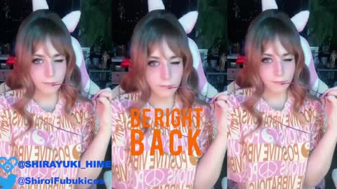 Snapshot of shirayuki_hime chatting on 11, 12, 2024 Im Lilu Rosenblum Guys I have ----Ill be glad to see you there online show from 11, 12, 2024