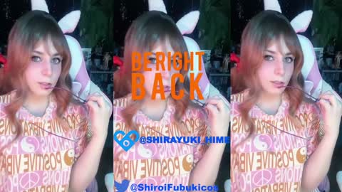 Snapshot of shirayuki_hime chatting on 11, 1, 2025 Im Lilu Rosenblum Guys I have ----Ill be glad to see you there online show from 11, 1, 2025