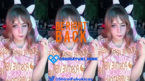 Snapshot of shirayuki_hime chatting on 17, 1, 2025 Im Lilu Rosenblum Guys I have ----Ill be glad to see you there online show from 17, 1, 2025