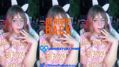 Snapshot of shirayuki_hime chatting on 18, 1, 2025 Im Lilu Rosenblum Guys I have ----Ill be glad to see you there online show from 18, 1, 2025