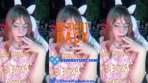 Snapshot of shirayuki_hime chatting on 25, 1, 2025 Im Lilu Rosenblum Guys I have ----Ill be glad to see you there online show from 25, 1, 2025