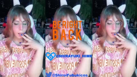 Snapshot of shirayuki_hime chatting on 4, 2, 2025 Im Lilu Rosenblum Guys I have ----Ill be glad to see you there online show from 4, 2, 2025