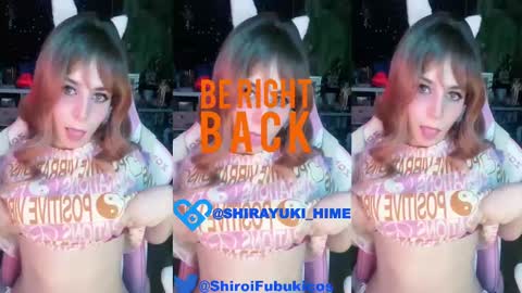 Snapshot of shirayuki_hime chatting on 8, 3, 2025 Im Lilu Rosenblum Guys I have ----Ill be glad to see you there online show from 8, 3, 2025