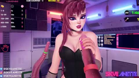 SkyeAnette online show from 1, 3, 2025