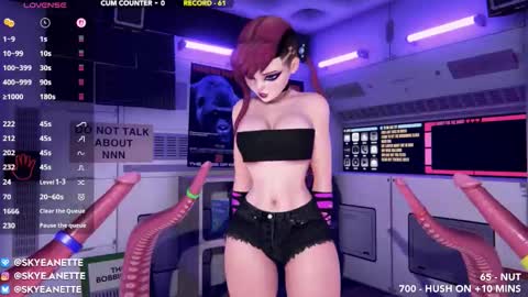 SkyeAnette online show from 29, 11, 2025