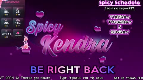 Kendra online show from 31, 1, 2025
