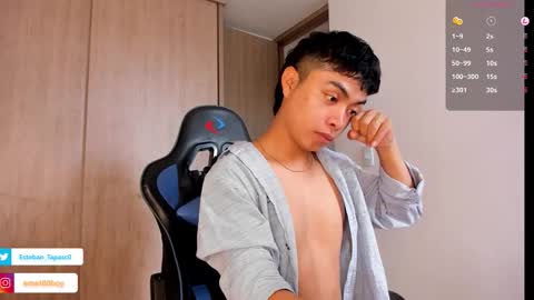 Snapshot of steven_twink07 chatting on 17, 10, 2025 Esteban online show from 17, 10, 2025