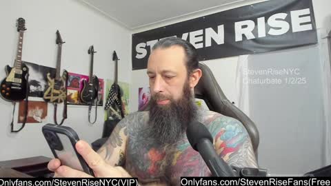 StevenRiseNYC online show from 2, 1, 2025