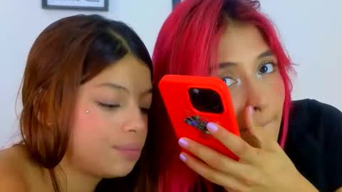 STORMY red hair MARA brown hair.  -------dont forget to follow us online show from 16, 2, 2025