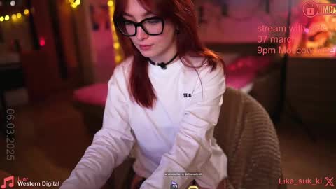 Lika ginger  Jessy blond   online show from 6, 3, 2025