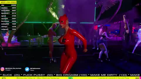  MISTRESS LISA  FIRST 3DXCHAT CAMGIRL   3dxchat anime gaming mistress domina online show from 6, 1, 2025