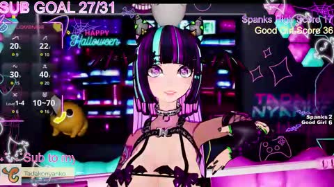 Snapshot of tadakonyanko chatting on 11, 10, 2025 Tadako Nyanko online show from 11, 10, 2025