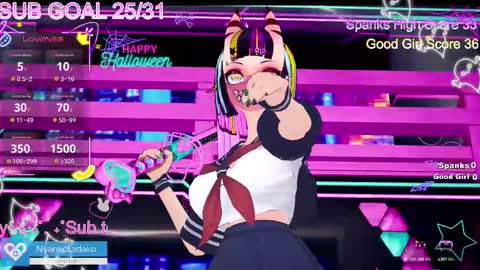 Snapshot of tadakonyanko chatting on 28, 10, 2025 Tadako Nyanko online show from 28, 10, 2025