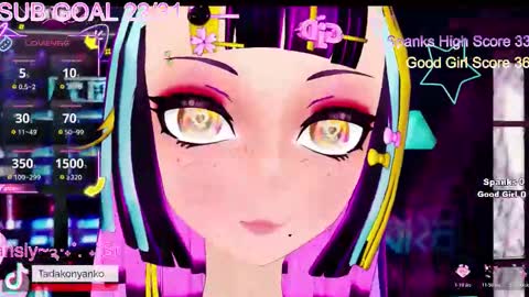 Snapshot of tadakonyanko chatting on 14, 11, 2025 Tadako Nyanko online show from 14, 11, 2025