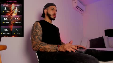 Teo Ferrer online show from 10, 1, 2025