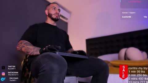 Teo Ferrer online show from 20, 10, 2025