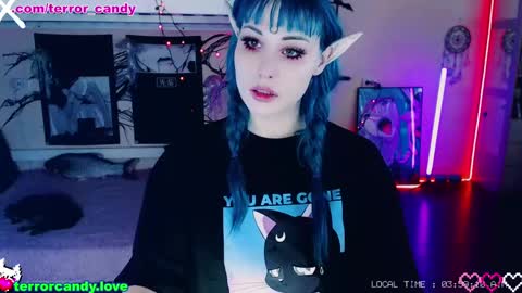 Snapshot of terror_candy chatting on 5, 3, 2025 CRY BABY online show from 5, 3, 2025