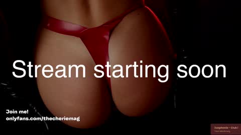 Snapshot of thecherie chatting on 5, 12, 2025 Cherie online show from 5, 12, 2025