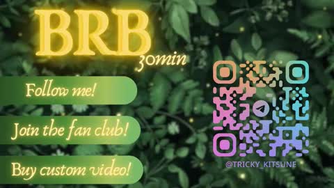 Snapshot of trickykitsune chatting on 6, 10, 2025 trickykitsune online show from 6, 10, 2025