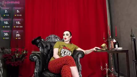 MISTRESS online show from 3, 12, 2025