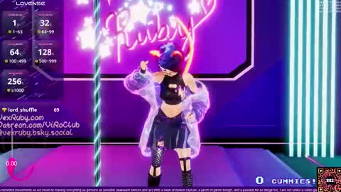 Vex Ruby online show from 15, 2, 2026