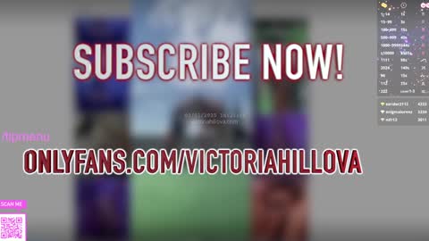 Victoria Hillova online show from 3, 1, 2025