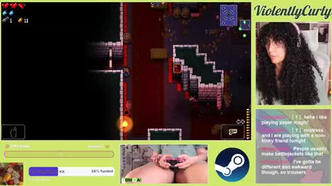 Snapshot of violentlycurly chatting on 13, 2, 2026 Curly the Coin Operated Toy online show from 13, 2, 2026