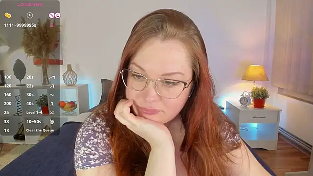 CutieGinger online show from 8, 12, 2024