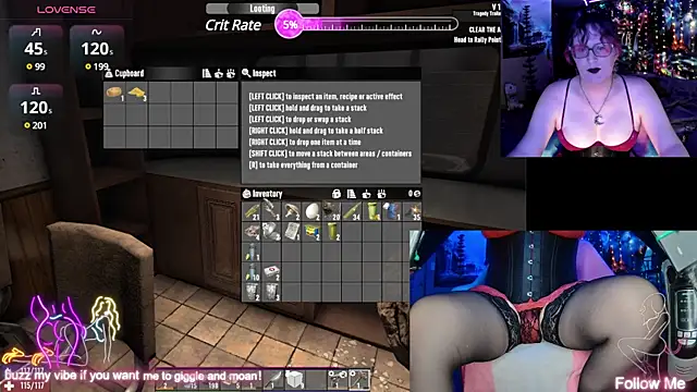 Faye Wilde online show from 12, 2, 2025