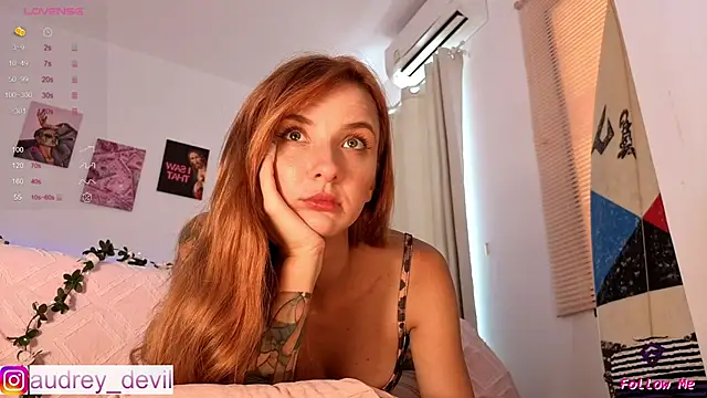 Snapshot of AudreyDevil chatting on 11, 3, 2026 AudreyDevil online show from 11, 3, 2026