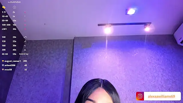 AleexxaWilliams online show from 3, 12, 2024