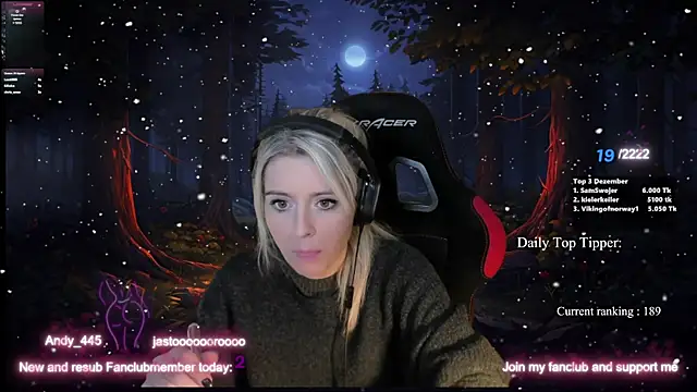 Lisaonthemoon online show from 18, 12, 2024