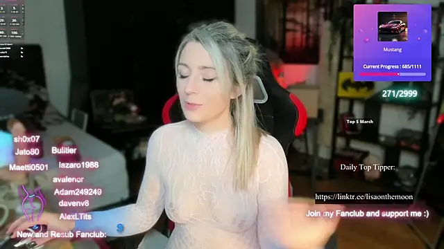 Lisaonthemoon online show from 2, 3, 2025