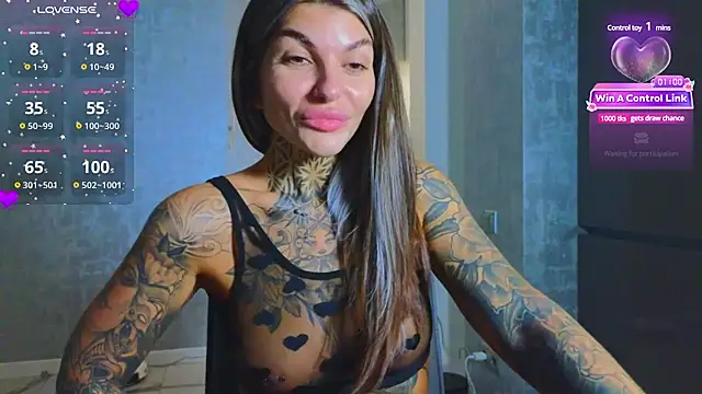 tattooedBabyy online show from 3, 2, 2025