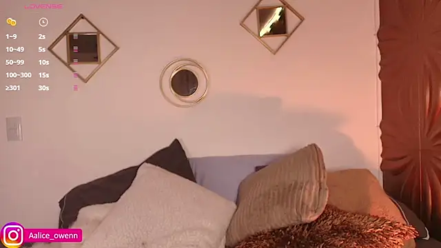 Aliceowenn online show from 26, 1, 2025