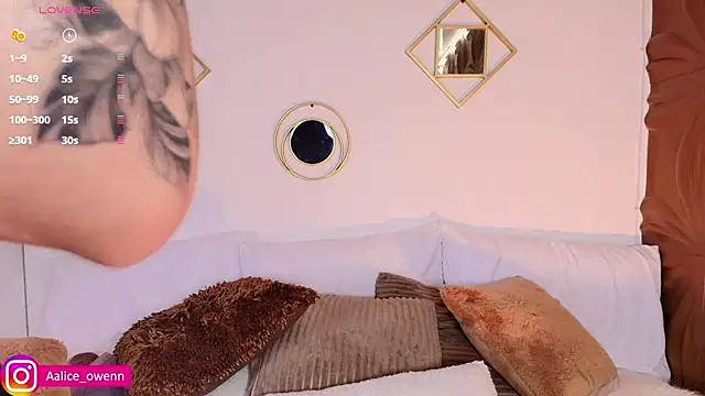 Aliceowenn online show from 18, 2, 2025