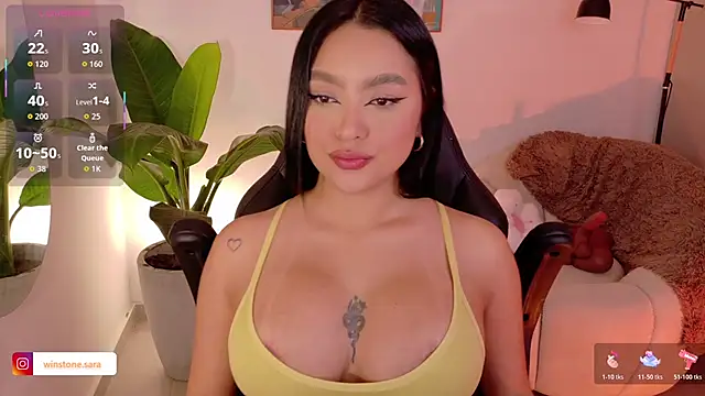 sarawinstone online show from 12, 1, 2026