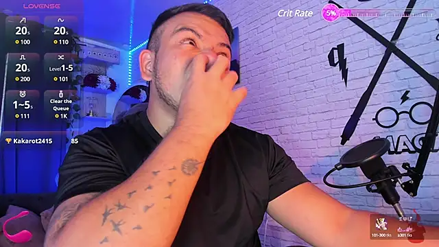 Naughty Charly online show from 2, 2, 2025