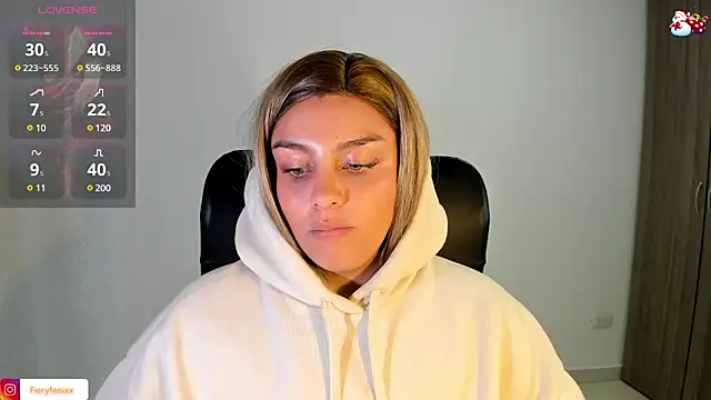 Fieryfenixx online show from 7, 1, 2025