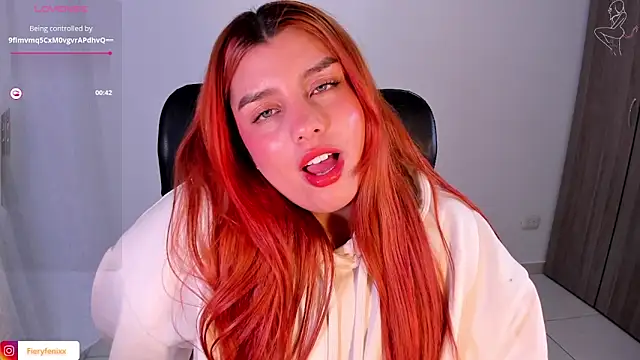 Fieryfenixx online show from 28, 1, 2025