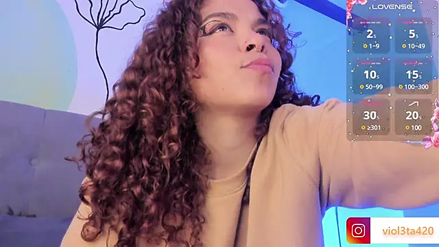 420viol3ta  online show from 19, 12, 2024