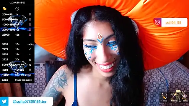 sofia rosse4 online show from 18, 11, 2025