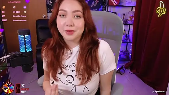 LilyVelvett online show from 28, 2, 2025