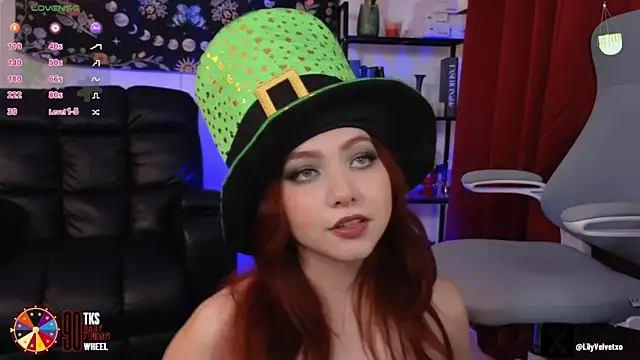 LilyVelvett online show from 18, 3, 2025