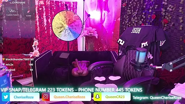 Snapshot of cheriserozequeen chatting on 20, 9, 2025 cheriserozequeen online show from 20, 9, 2025
